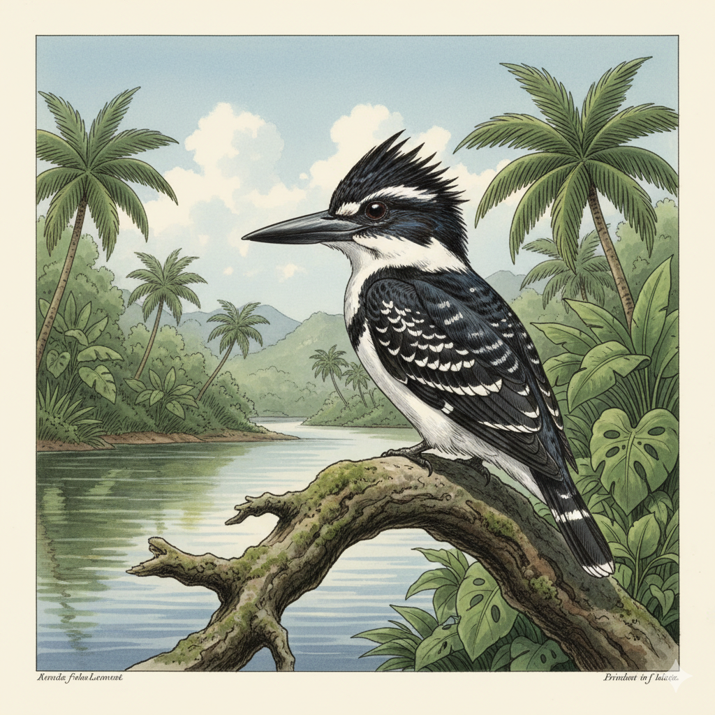 Pied Kingfisher